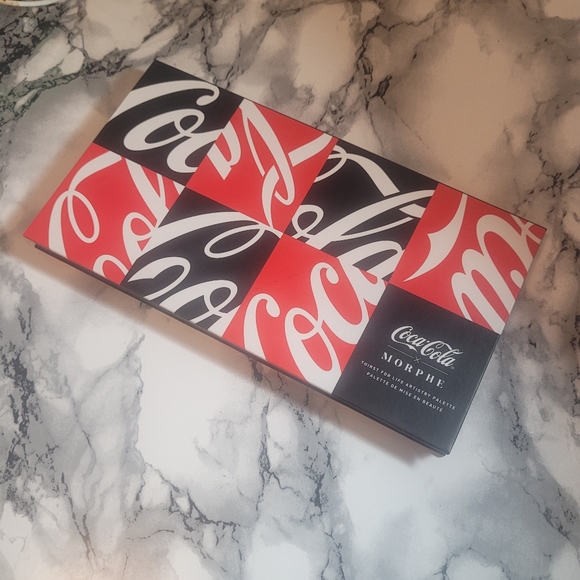 Morphe Coca Cola Thirst For Life Artistry Palette eyeshadow bnib limited edition - Picture 3 of 9